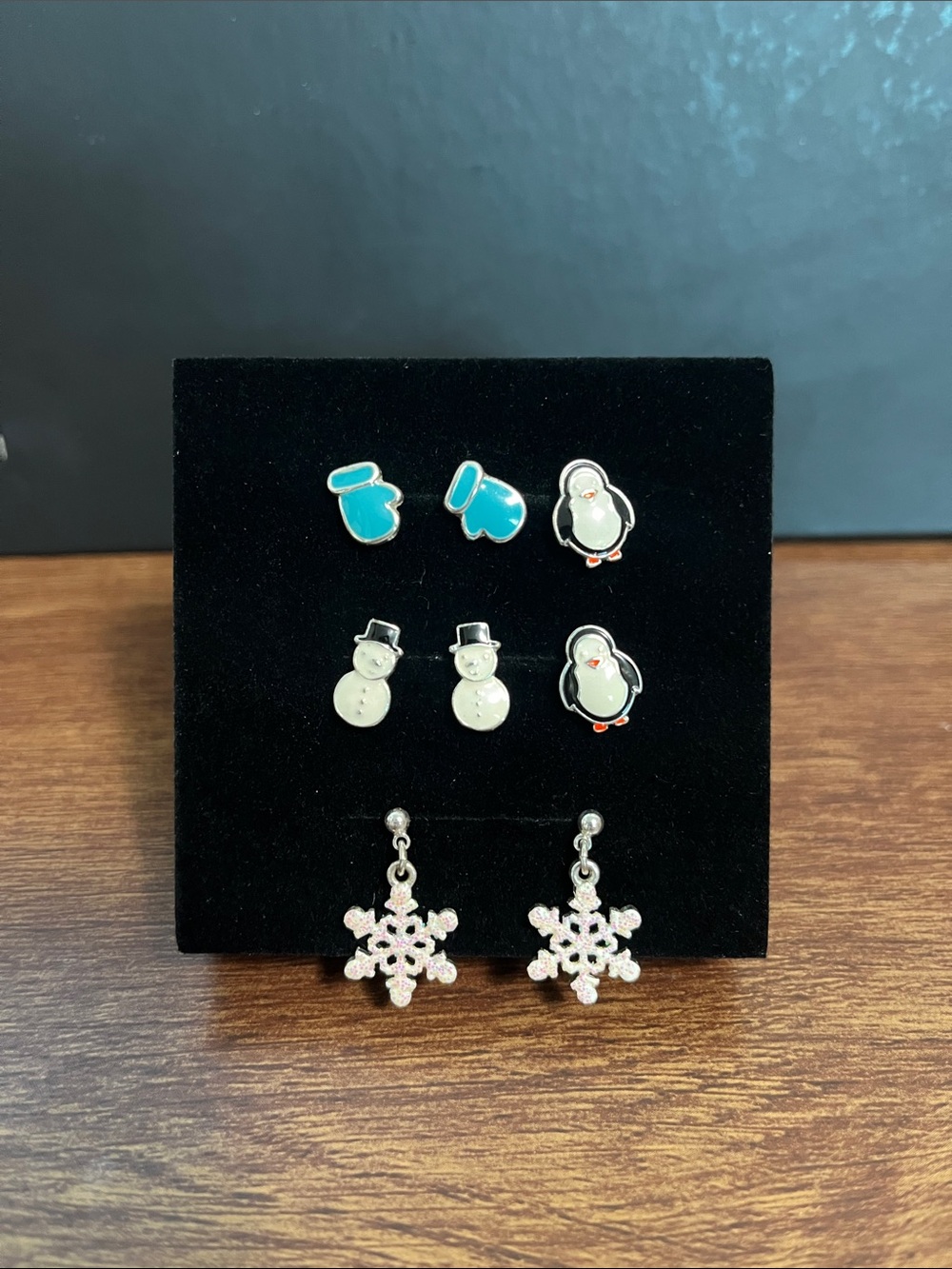 Winter earring set
